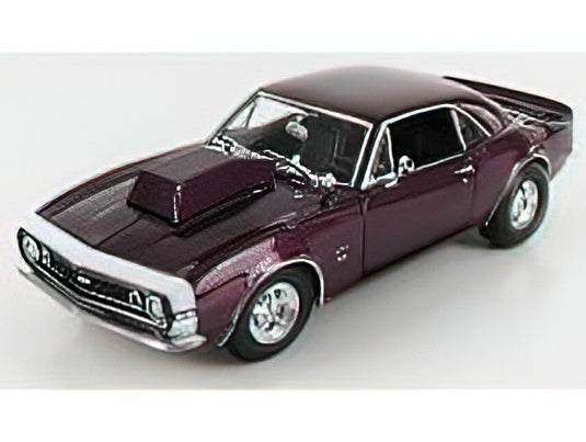 CHEVROLET - CAMARO SS COUPE DRAGSTER 1967 - BORDEAUX MET /ACME 1/18 ミニカー