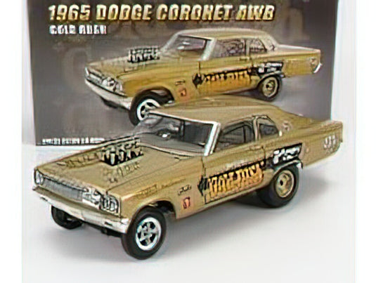 DODGE - CORONET GOLD RUSH CUSTOM 1965 - GOLD /ACME 1/18 ミニカー