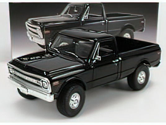 CHEVROLET K-10 ピックアップ 4x4 1970 ブラック/ ACME 1/18 1050台限定ミニカー