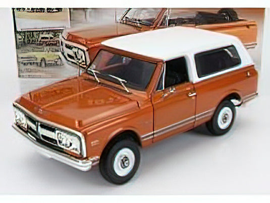 GMC JIMMY 4x4 ハードトップ 1971 カッパー/ホワイト/ ACME 1/18 948台限定ミニカー