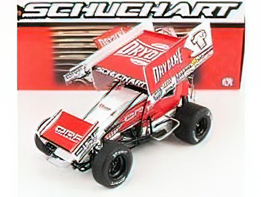 FORD USA - TEAM SHARK RACING N 1s SPRINT CAR SERIES SEASON 2020 L.SCHUCHART - RED WHITE /ACME 1/18 ミニカー