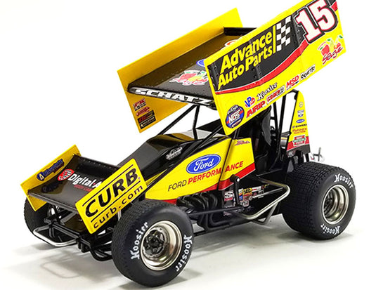 Carquestカークエスト Sprint Carスプリントカー No 15 2022 Schatzシャッツ / ACME 1/18 ミニカー
