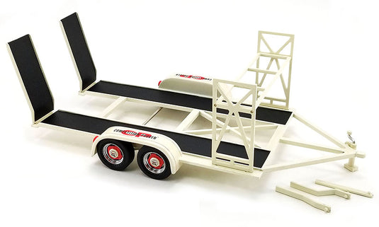 Holman Moody - Tandem Car Trailer with Tire Rack /ACME 1/18 ミニカー