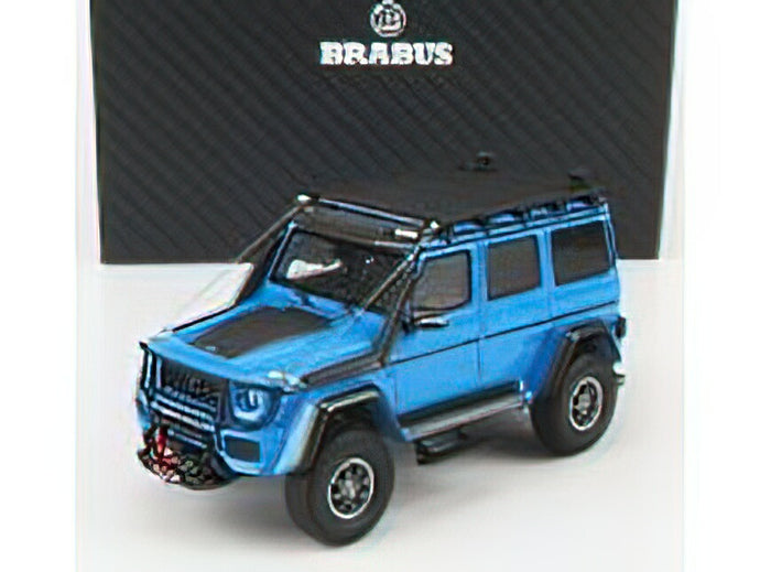 MERCEDES BENZ - G-CLASS G550 BRABUS ADVENTURE 2017 - BLUE /ALMOST-REAL 1/43 ミニカー