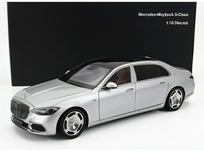 MERCEDES BENZ - S-CLASS S600 V12 BITURBO MAYBACH 2021 - SILVER /ALMOST-REAL 1/18 ミニカー
