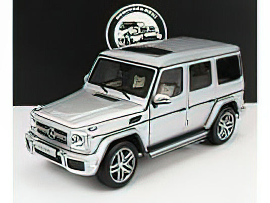 MERCEDES BENZ - G-CLASS G63 AMG (W463) V8 BITURBO 2015 - SILVER /ALMOST-REAL 1/18 ミニカー