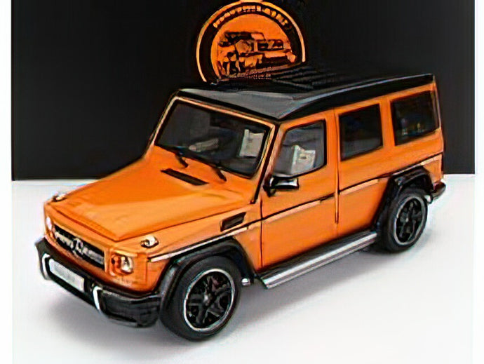 MERCEDES BENZメルセデスベンツG-CLASS G63 AMG (W463) V8 BITURBO 2017 - SUNSET ORANGE /ALMOST-REAL 1/18 ミニカー