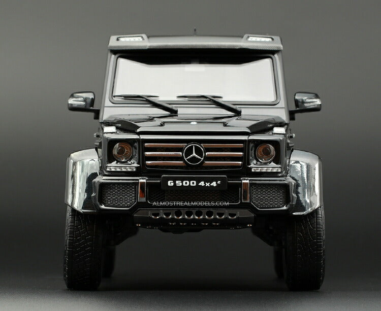 ギャラリービューアに画像をロードする, Mercedesメルセデスベンツ-Benz G500 4×4? Black /Almost-Real 1/18 ミニカー
