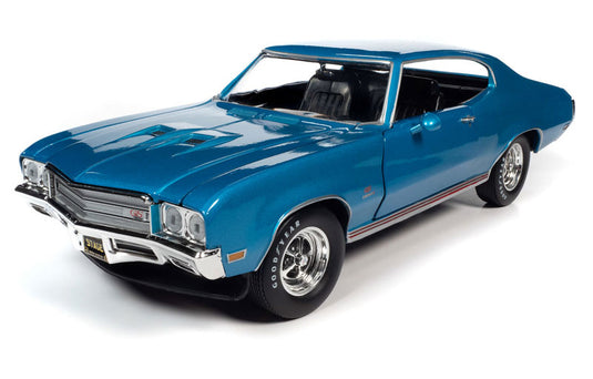 1971 Buick Grand Sport Stage 1 in Stratomist Blue - Class of 1971 /AMEAMERICAN MUSCLE 1/18 ミニカー