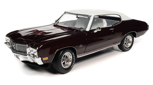 1970 Buick GS Stage 1 Hardtop in Burgundy Mist - MCACN /AMEAMERICAN MUSCLE 1/18 ミニカー