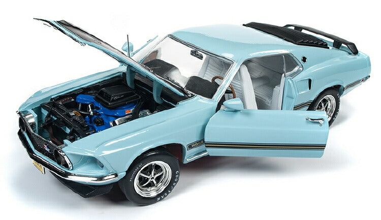 ギャラリービューアに画像をロードする, 1969 Ford Mustang Mach 1 (Class of 1969) /AMERICAN MUSCLE 1/18 ミニカー
