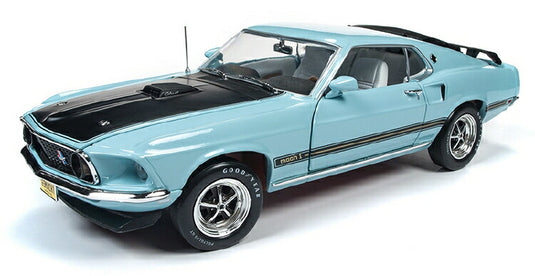 1969 Ford Mustang Mach 1 (Class of 1969) /AMERICAN MUSCLE 1/18 ミニカー