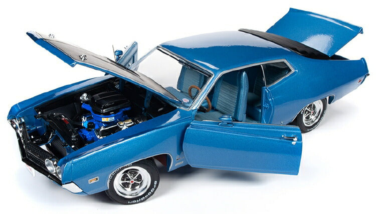 ギャラリービューアに画像をロードする, 1970 Ford Torino Cobra Fastback (Hemmings Muscle Machines) /AMERICAN MUSCLE 1/18 ミニカー
