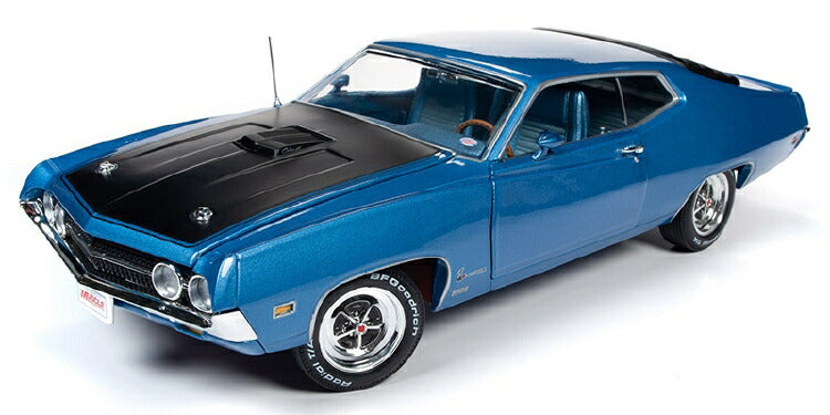 ギャラリービューアに画像をロードする, 1970 Ford Torino Cobra Fastback (Hemmings Muscle Machines) /AMERICAN MUSCLE 1/18 ミニカー
