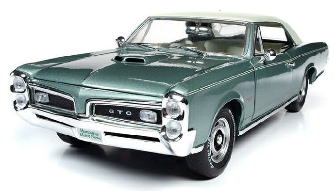1966 Pontiac GTO Hardtop (Hemmings Motor News) /AMERICAN MUSCLE 1/18 ミニカー