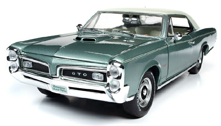 ギャラリービューアに画像をロードする, 1966 Pontiac GTO Hardtop (Hemmings Motor News) /AMERICAN MUSCLE 1/18 ミニカー
