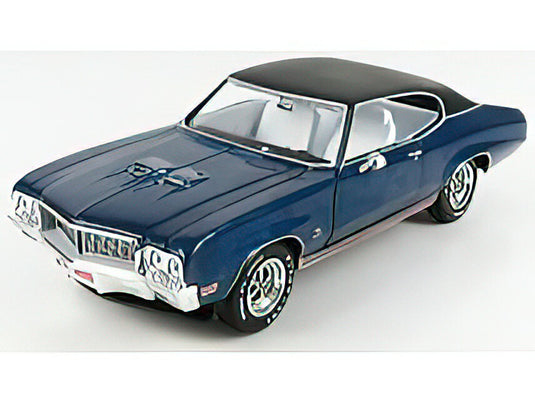 BUICK - GS 40 S-1 COUPE "HEMMINGS MUSCLE MACHINES" 1970 - BLUE BLACK  /AutoWorld 1/18 ミニカー