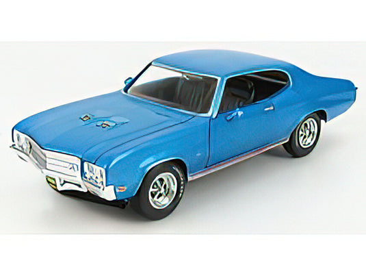 BUICK - GS STAGE1 COUPE 1971 - BLUE MET  /AutoWorld 1/18 ミニカー
