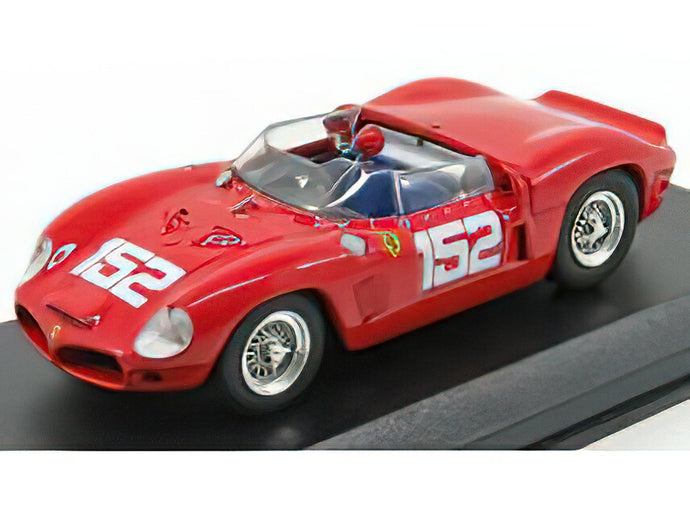 FERRARI - DINO 246 SP ch.0796 N 152 WINNER TARGA FLORIO 1962 MAIRESSE - RODRIGUEZ - GENDEBIEN - RED /ART-MODEL 1/43 ミニカー