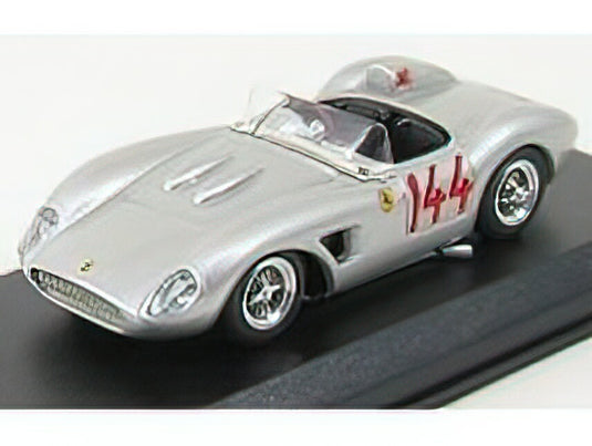 FERRARI - 500TRC N 144 TIEFENCASTEL-LENZERHEIDE 1957 V.NEUMAN - SILVER /ART-MODELART-MODEL 1/43ミニカー
