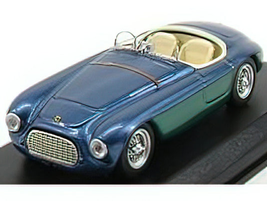 FERRARI - 166MM BARCHETTA ch.0064 AVVOCATO GIANNI AGNELLI PERSONAL CAR 1948  - BLUE /ART-MODELART-MODEL 1/43ミニカー