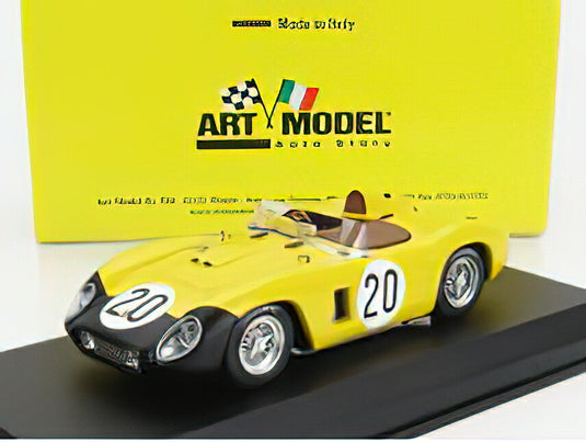 FERRARIフェラーリ 500TR SPIDER TEAM EQUIPE NATIONE BELGE N 20 24h LE MANS 1956 L.BIANCHI - A.DE CANGY /ART-MODEL 1/43 ミニカー