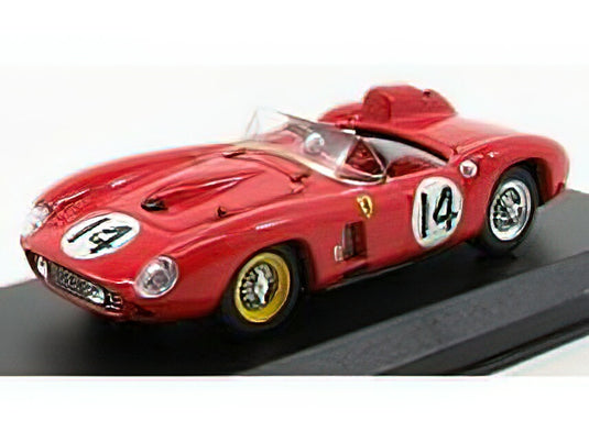 FERRARI - 290MM ch.0628 SPIDER N 14 12h SEBRING 1957 VON TRIPS - HILL - RED /ART-MODELART-MODEL 1/43ミニカー
