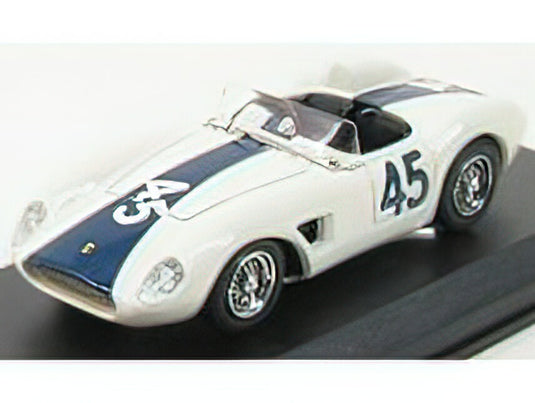 FERRARI - 500TRC N 45 BRIDGEHAMPTON 1958 G.GEITNER - WHITE BLUE /ART-MODELART-MODEL 1/43ミニカー