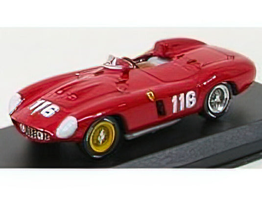FERRARI - 857 MONZA N 116 TARGA FLORIO 1955 CASTELLOTTI-MANZON - RED /ART-MODELART-MODEL 1/43ミニカー