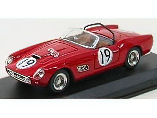 FERRARI - 250 GT LWB CALIFORNIA SPIDER ch.1699 N 19 NASSAU 1959 W.VON TRIPS - RED /ART-MODELART-MODEL 1/43ミニカー