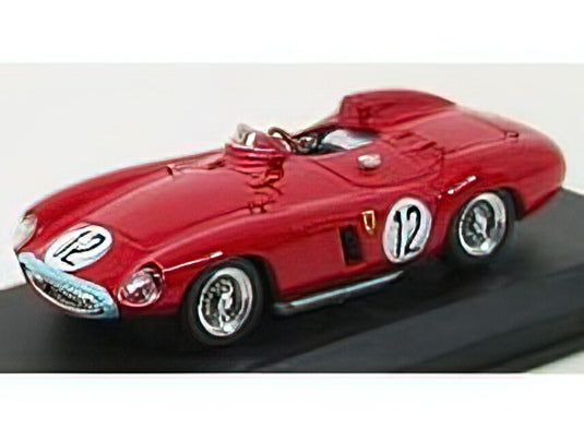 FERRARI - 750 MONZA SPIDER 3.0L ch.0440 TEAM HELDE N 12 24h LE MANS 1955 J.LUCAS - HELDE - RED /ART-MODELART-MODEL 1/43ミニカー