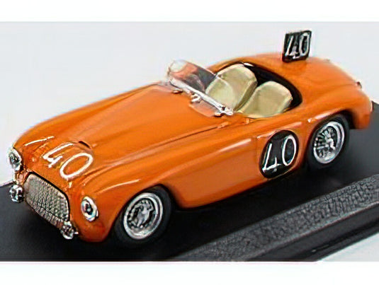 FERRARI - 166MM BARCHETTA SPIDER N 40 SPA 1949 ROOSDORP - DE RIDDER - ORANGE /ART-MODELART-MODEL 1/43ミニカー