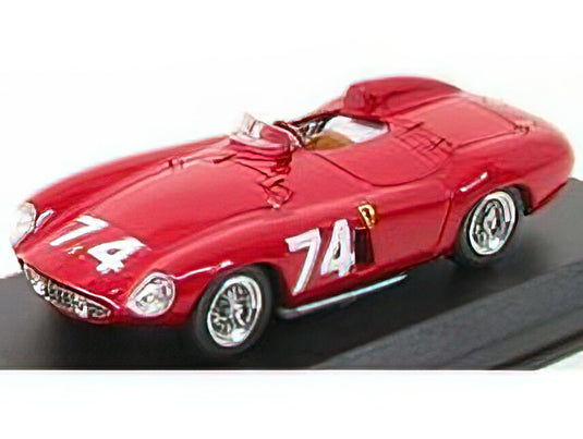 FERRARI - 750 MONZA N 74 TARGA FLORIO 1955 PUCCI - CORTESE - RED /ART-MODELART-MODEL 1/43ミニカー