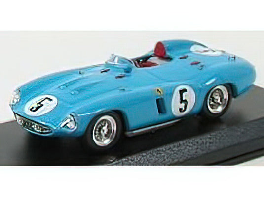 FERRARI - 750 MONZA SPIDER N 5 1000km PARIGI 1956 PICARD - TRINTIGNANT - LIGHT BLUE /ART-MODELART-MODEL 1/43ミニカー