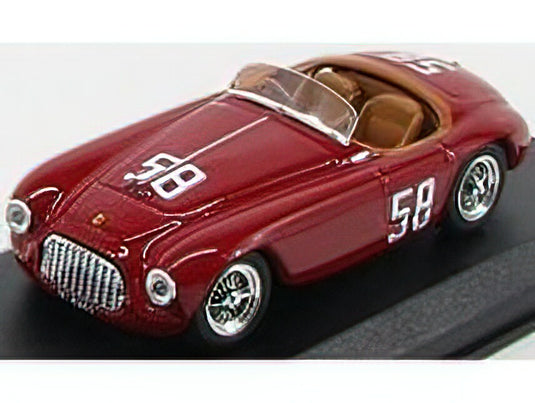 FERRARI - 212MM N 58 TARGA FLORIO 1951 STAGNOLI - RESTELLI - RED /ART-MODELART-MODEL 1/43ミニカー