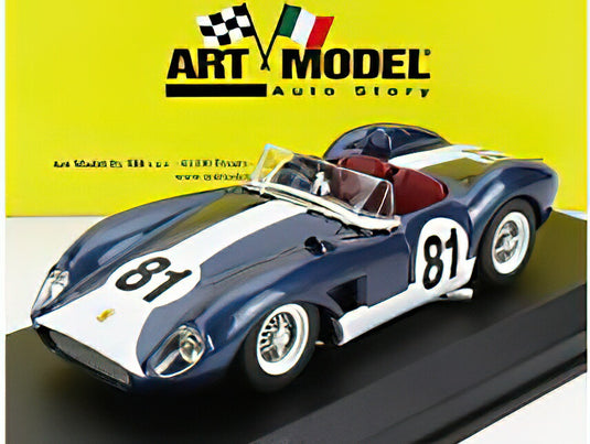 FERRARIフェラーリ 500 TRC N 81 SEBRING 1958 B.SAID - BLUE WHITE /ART-MODEL 1/43 ミニカー