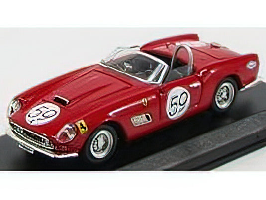 FERRARI - 250 CALIFORNIA N 59 NASSAU 1961 A.WYLIE - RED /ART-MODELART-MODEL 1/43ミニカー