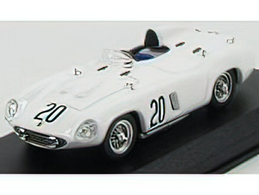FERRARI - 857S SPIDER N 20 12h SEBRING 1956 HILL - GREGORY - WHITE /ART-MODELART-MODEL 1/43ミニカー