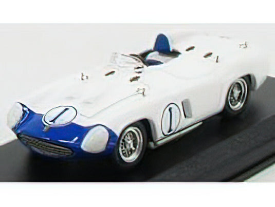 FERRARI - 857S N 1 NASSAU 1956 P.HILL - WHITE /ART-MODELART-MODEL 1/43ミニカー