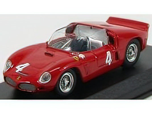 FERRARI - 246 DINO SPIDER N 4 NURBURGRING 1961 VON TRIPS - GINTHER - GENDEBIEN - RED /ART-MODELART-MODEL 1/43ミニカー