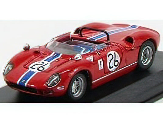 FERRARI - 250P SPIDER N 26 12h SEBRING 1969 P.RODRIGUEZ - PARSONS - RED /ART-MODELART-MODEL 1/43ミニカー