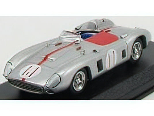 FERRARI - 860 MONZA SPIDER N 11 WINNER SANTA MARIA ROAD RACES 1956 J.VON NEUMANN - SILVER RED /ART-MODELART-MODEL 1/43ミニカー