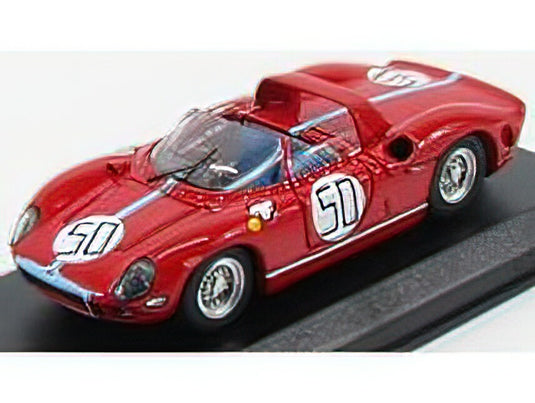 FERRARI - 330P SPIDER N 50 WINNER MONZA 1964 L.SCARFIOTTI - RED LIGHT BLUE /ART-MODELART-MODEL 1/43ミニカー