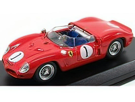 FERRARI - 246 SP N 1 2nd 3h DAYTONA 1962 HILL - RODRIGUEZ - RED /ART-MODELART-MODEL 1/43ミニカー