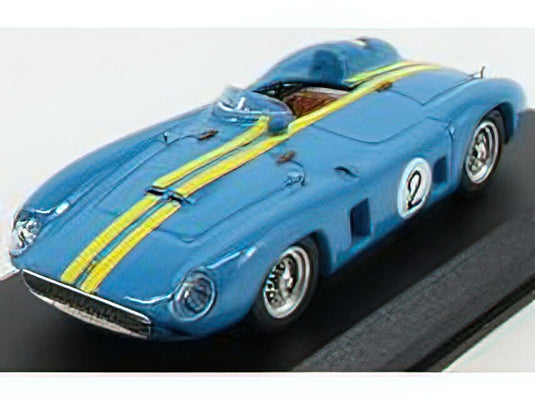FERRARI - 860 MONZA SPIDER ch.0602 N 2 2nd VENEZUELA - CARACAS GP 1956 J.M.FANGIO - BLUE /ART-MODELART-MODEL 1/43ミニカー