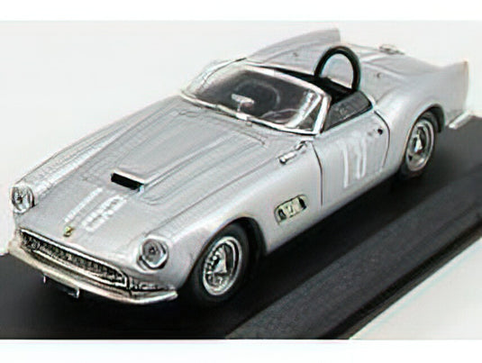 FERRARI - 250 CALIFORNIA LWB SPIDER AMERICA ch.1451 N 18 WINNER NASSAU MEMORIAL TROPHY RACE 1959 B.GROSSMAN - SILVER /ART-MODELART-MODEL 1/43ミニカー