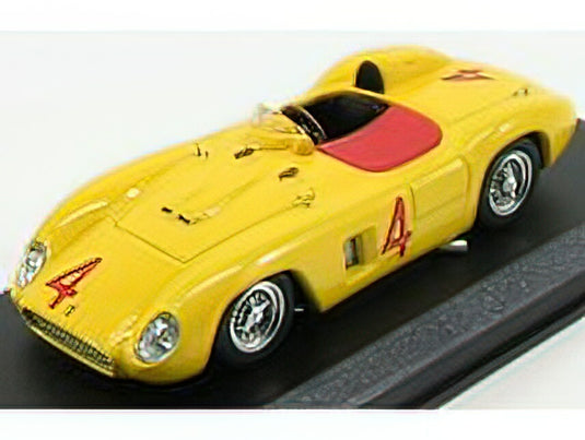 FERRARI - 500TR ch.0618 N 4 ROMA GP 1956 P.FRERE - YELLOW /ART-MODELART-MODEL 1/43ミニカー