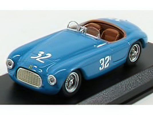 FERRARI - 212 EXPORT SCCA SPIDER ch.0078 N 32 2nd BEBBLE BEACH 1952 A.STUBBS - BLUE /ART-MODELART-MODEL 1/43ミニカー