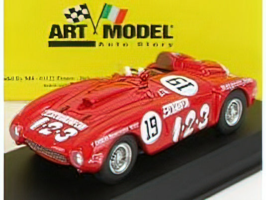 FERRARI - 375 PLUS SPIDER TEAM ESCUADRON 1.2.3 N 19 WINNER RALLY V CARRERA PANAMERICANA 1954 UMBERTO MAGLIOLI - RED /ART-MODELART-MODEL 1/43ミニカー