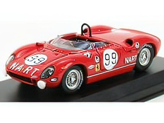 FERRARI - 275P SPIDER N 99 2000km DAYTONA 1965 B.GROSSMAN - D.PIPER - W.HANSGEN - P.RODRIGUEZ - RED /ART-MODELART-MODEL 1/43ミニカー